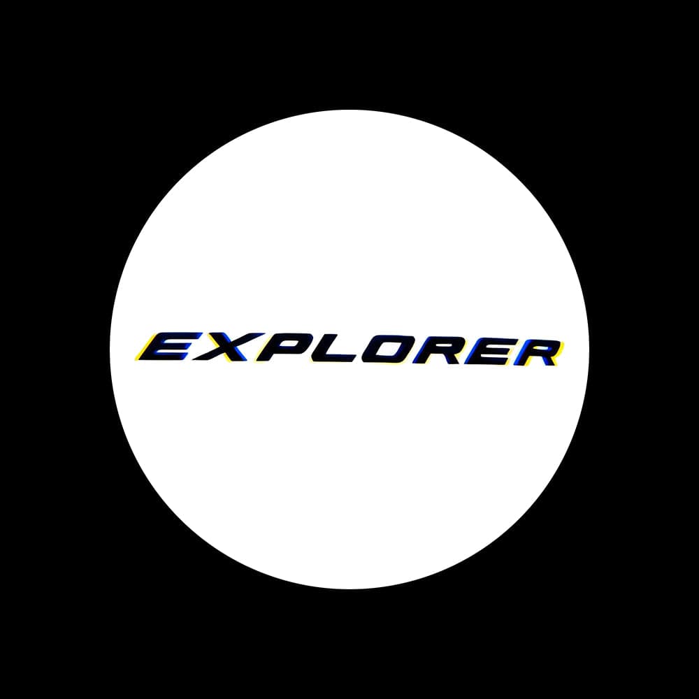 Ford EXPLORER 5th Gen Premium Side Wing Mirror Puddle Lights Various Designs 2011-2019
