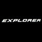 Ford EXPLORER 6th Gen Premium Side Wing Mirror Puddle Lights Various Designs 2020-2026