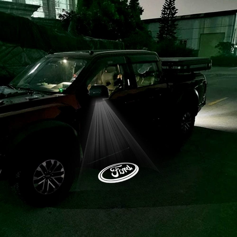 Ford F150 12th Gen Premium Side Wing Mirror Puddle Lights Various Designs 2009-2014