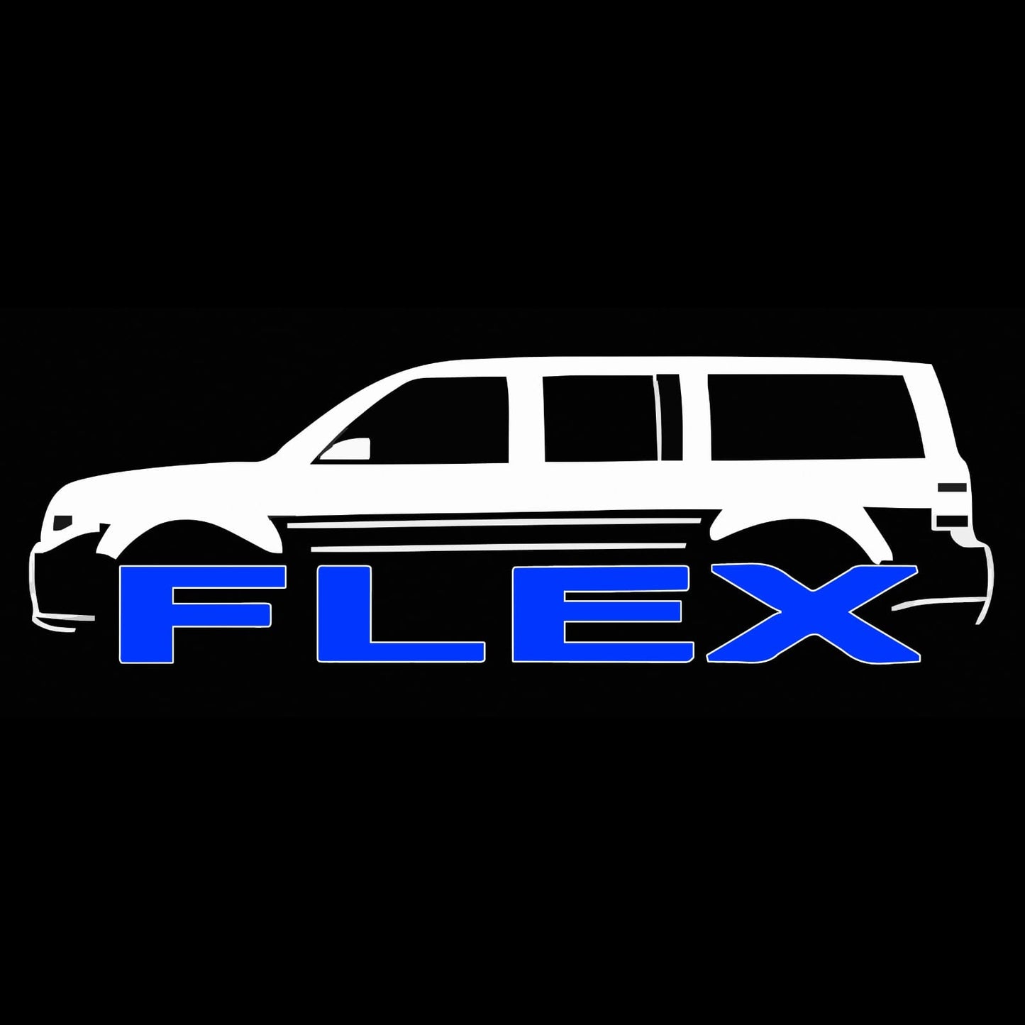Ford Flex Premium Side Wing Mirror Puddle Lights Various Designs 2009-2019
