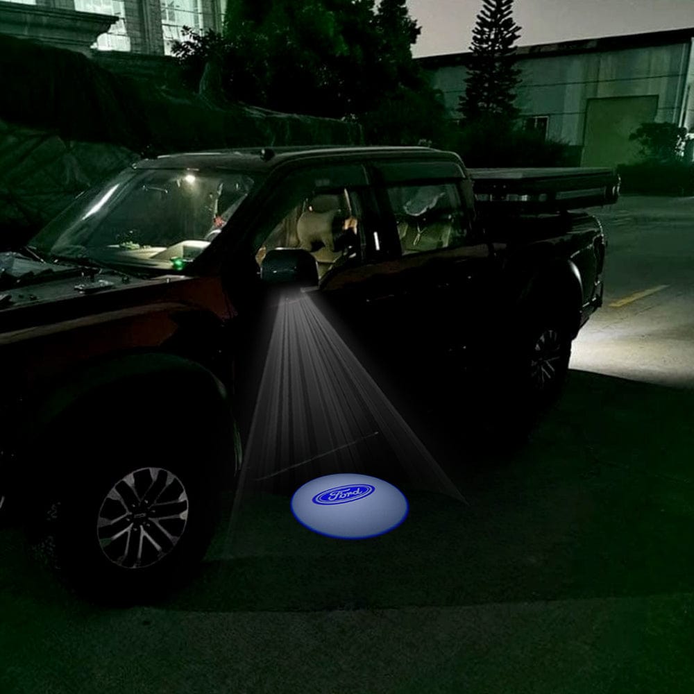 Ford Raptor 1st Gen F150 Premium Side Wing Mirror Puddle Lights Various Designs 2009-2014