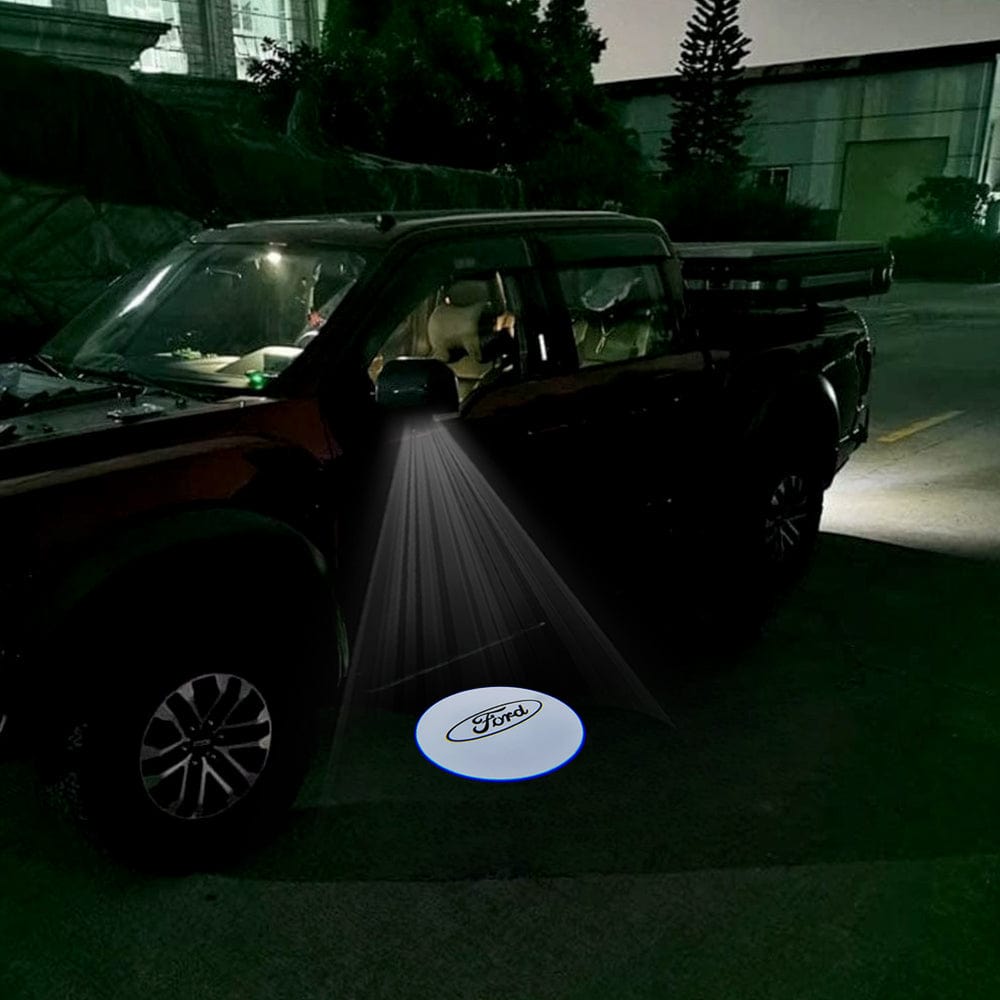 Ford Raptor 1st Gen F150 Premium Side Wing Mirror Puddle Lights Various Designs 2009-2014