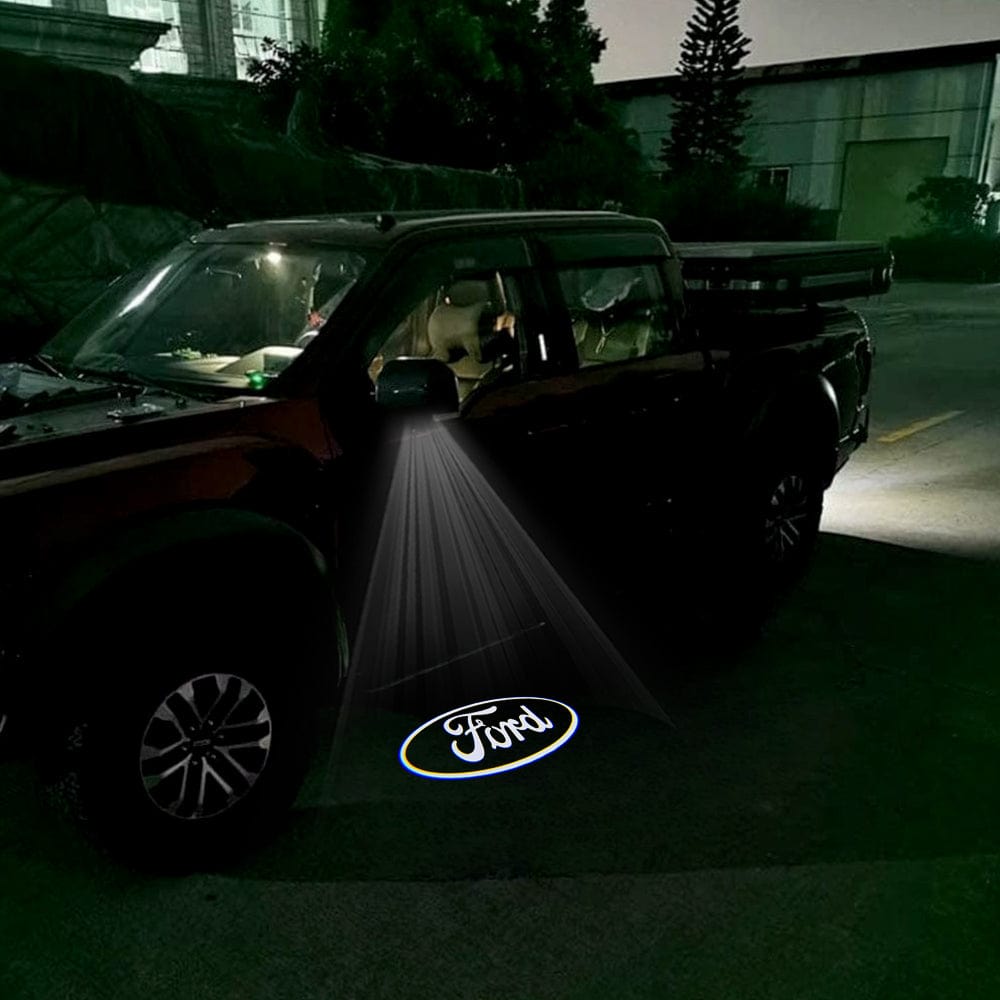 Ford Raptor 1st Gen F150 Premium Side Wing Mirror Puddle Lights Various Designs 2009-2014