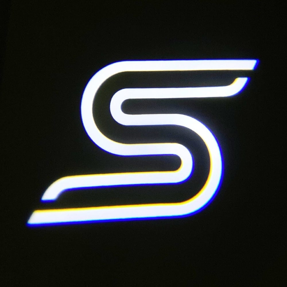 LED Side Mirror MACH1 Projector Puddle Lights Pair for Ford Mustang 2013-2026