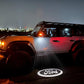 Premium LED Side Mirror Projector Puddle Approach Lights for Ford Bronco 2021-2026
