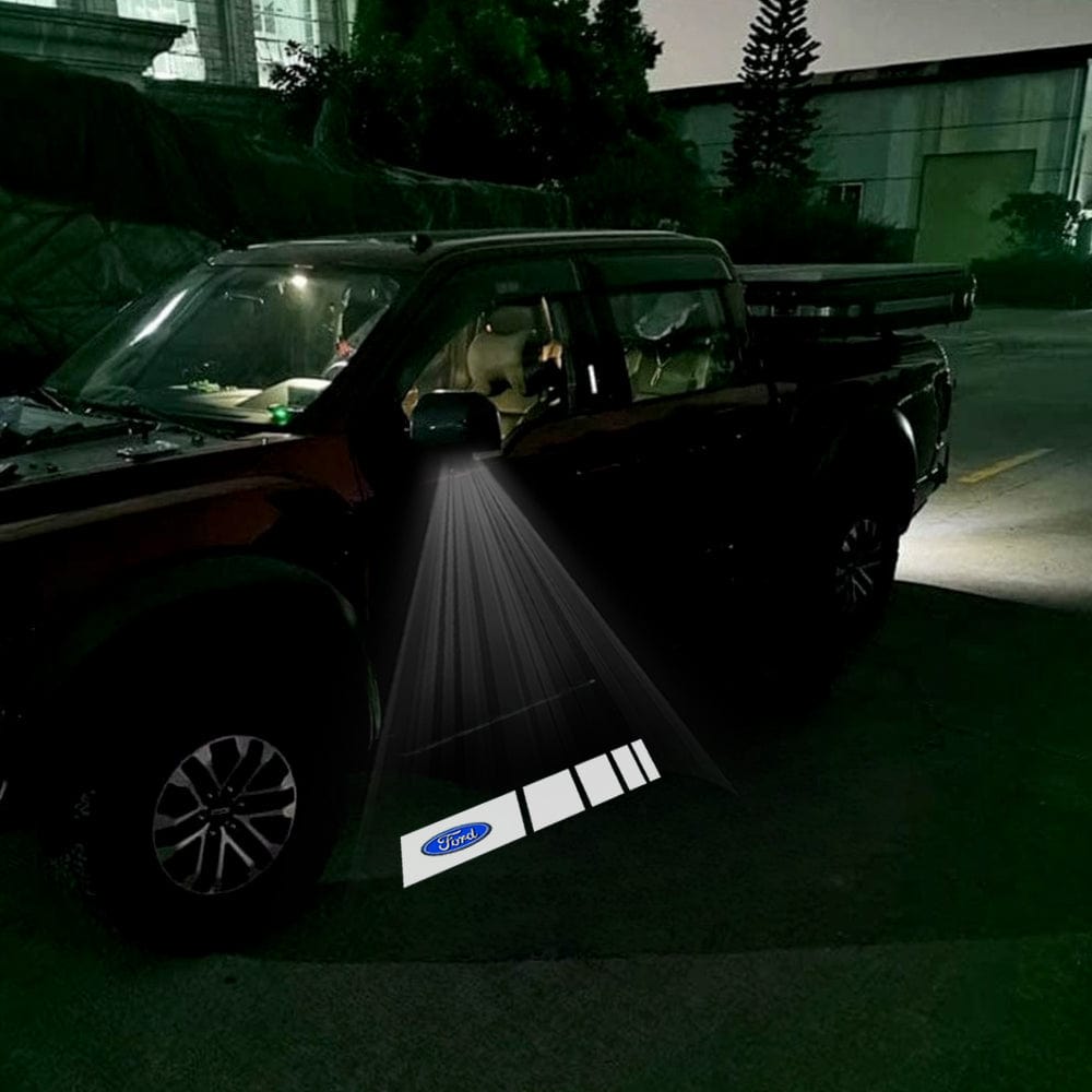 Ford F150 12th Gen Premium Side Wing Mirror Puddle Lights Various Designs 2009-2014