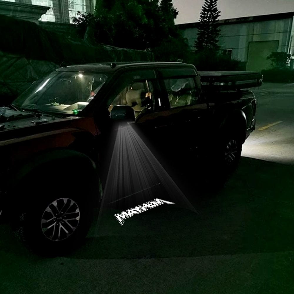 Premium LED Side Mirror Projector Puddle Approach Lights for Ford Ranger 2023-2026