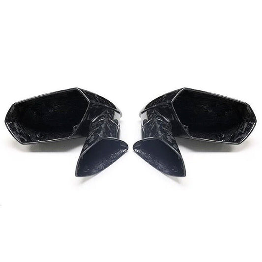 Forged Carbon Fiber Mirrors Cap Cover for Lamborghini Huracan Tecnica LP580 LP610 LP640