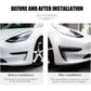 Front Fog Light Eyebrow Trim for Model 3/Y | 4 Finishes | 2-Pack
