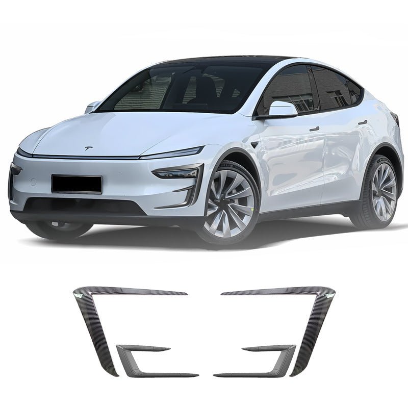 Front Fog Light Eyebrow Trim for Model 3/Y | 4 Finishes | 2-Pack