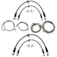 Front & Rear Brake Line Replacement Kit For 96-00 Honda Civic w/rear disc