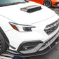 Subaru WRX Carbon Fiber Wind Splitter w/ Rods 2022-Up