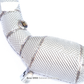 High Flow Catted T304 Stainless Downpipe for Mercedes Benz G500 W463A 4.0T