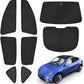 Full 8pcs Set Side Window Shade for Model Y | TESERY