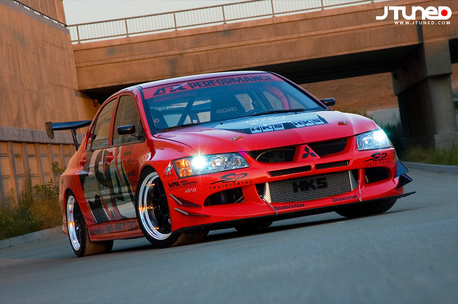 Mitsubishi Evolution 8 (Evo 8) 2003-2005 EVIL-R Widebody Aerodynamic Kit