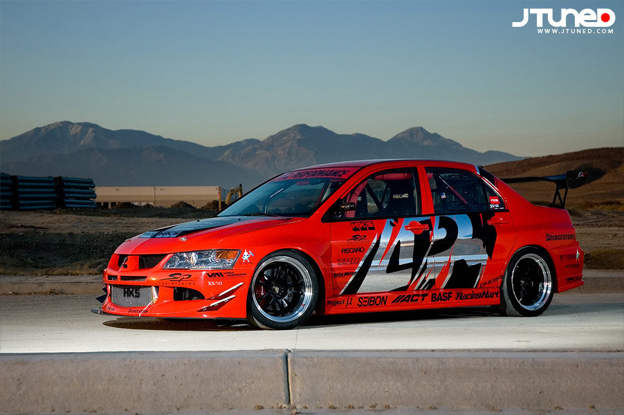 Mitsubishi Evolution 8 (Evo 8) 2003-2005 EVIL-R Widebody Aerodynamic Kit