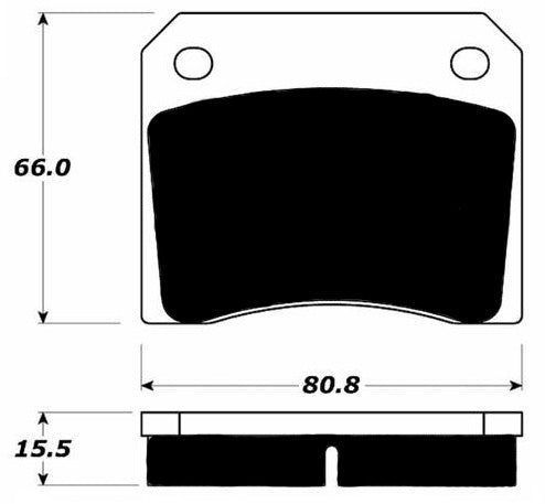 Porterfield Brake Pads for 1969 FERRARI DINO 206 GT