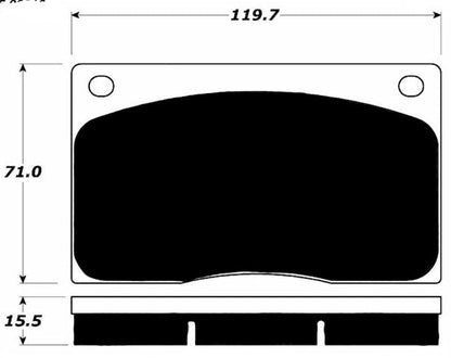 Porterfield Brake Pads for 1980 JAGUAR XJR-S
