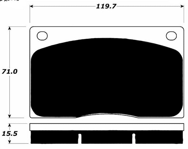 Porterfield Brake Pads for 1985 JAGUAR XJ 6
