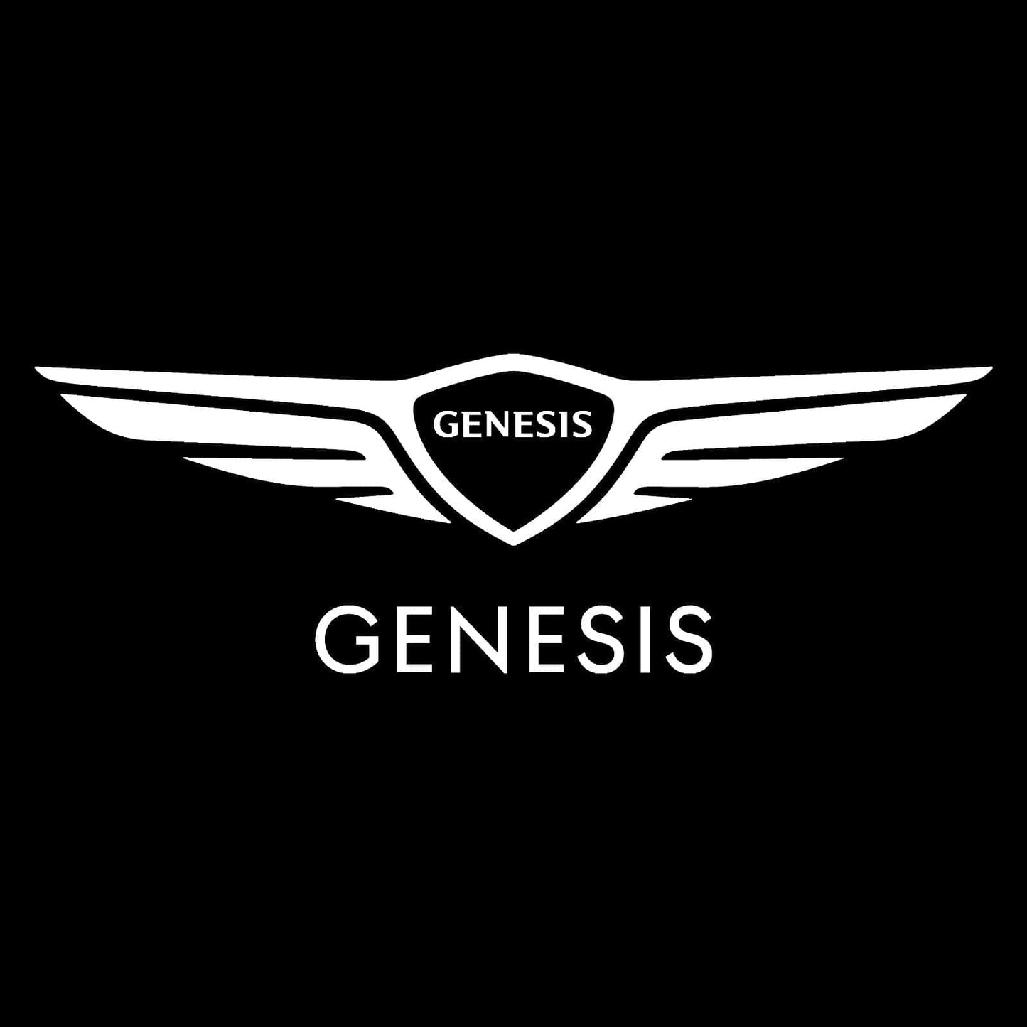 Genesis G70 Door Stick On Puddle Lights Various Designs 2018-2026
