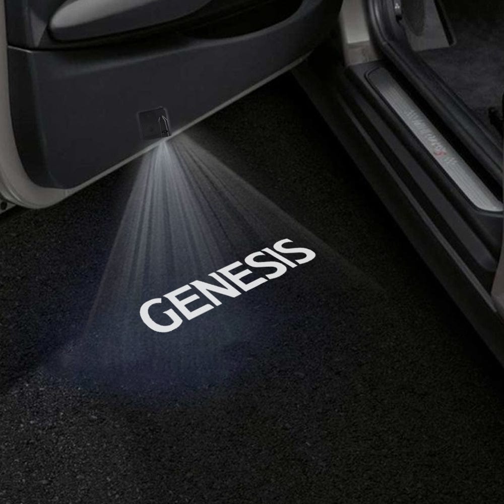 Genesis GV80 Door Stick On Puddle Lights Various Designs 2021-2026