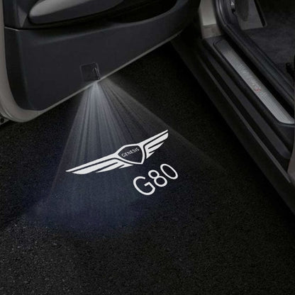 Genesis G80 Door Stick On Puddle Lights Various Designs 2017-2026