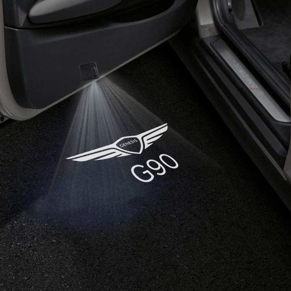 Genesis G90 Door Stick On Puddle Lights Various Designs 2017-2026