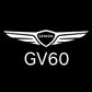 Genesis GV60 Door Stick On Puddle Lights Various Designs 2023-2026