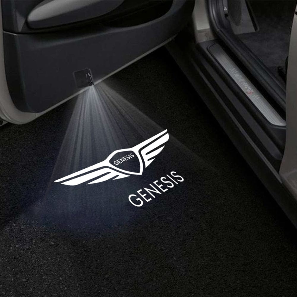 Genesis GV60 Door Stick On Puddle Lights Various Designs 2023-2026