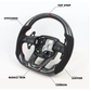 Full Custom Carbon Fiber Steering Wheel for Lamborghini Urus
