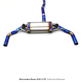 Titanium Valved Catback Exhaust System for Mercedes Benz A35 AMG 2.0T