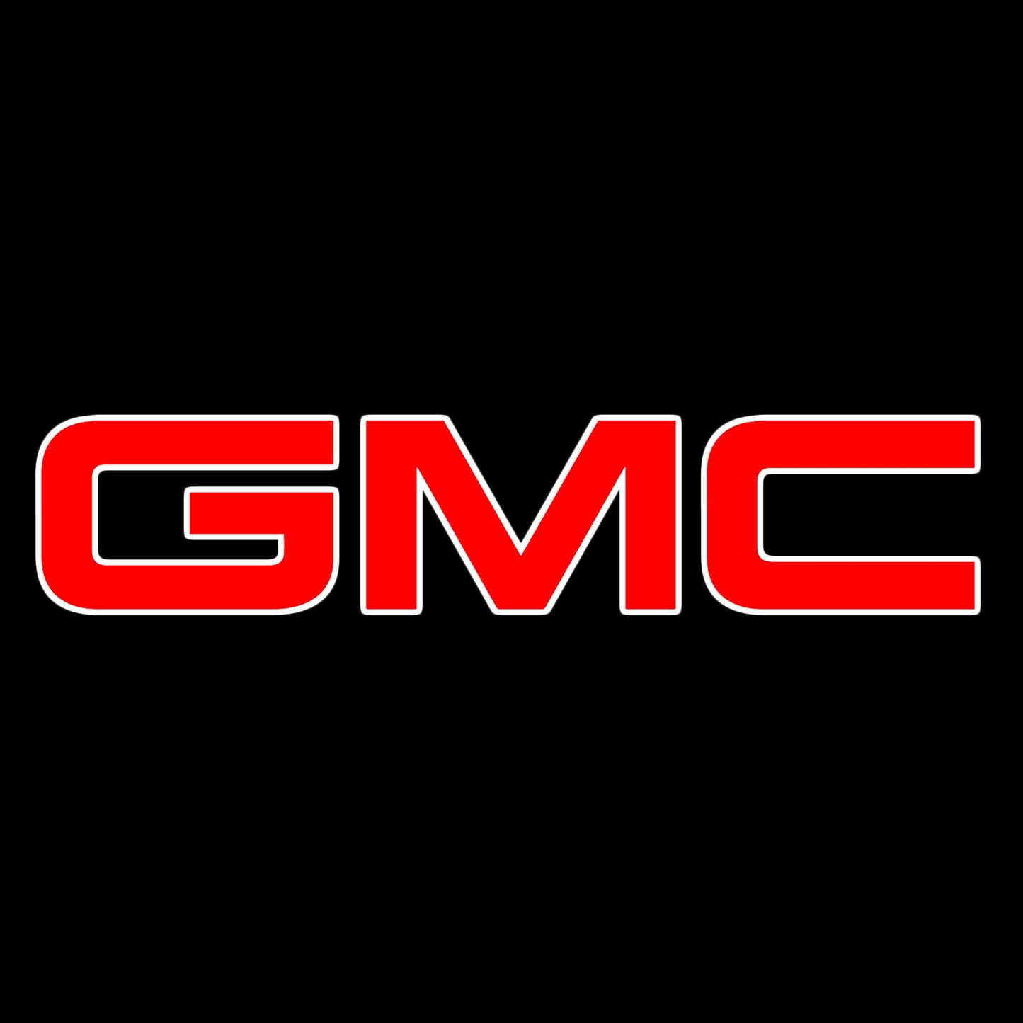 GMC Acadia Door Stick On Puddle Lights Various Designs 2007-2023