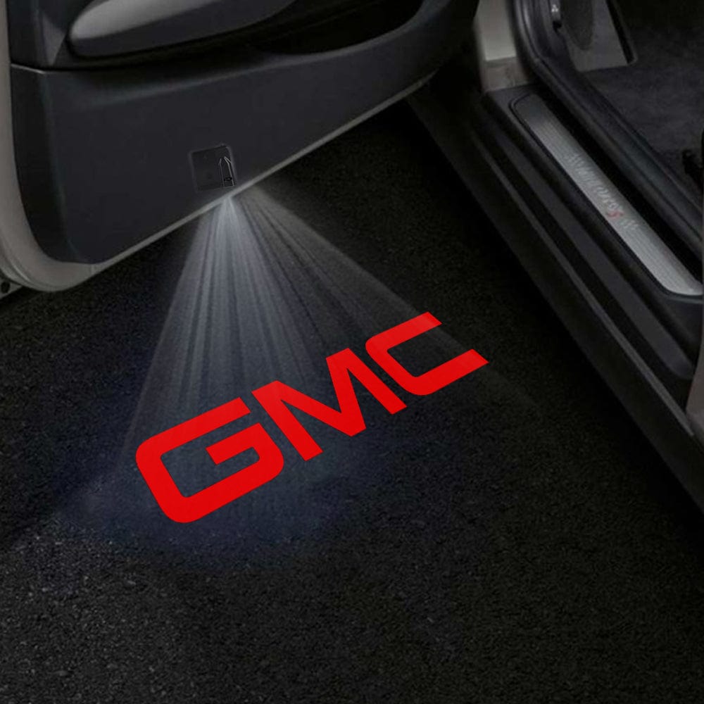 GMC Envoy Door Stick On Puddle Lights Various Designs 2002-2009