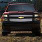 2014-2015 Chevy Silverado 1500 B Style Black Front Hood Grille ABS