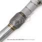 High‑Flow Catted Stainless Steel Downpipe for Mercedes Benz S63 AMG W222 5.5T