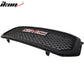 Fits 15-18 GMC Yukon XL Black ABS Front Bumper Grille + Red GMC Emblem