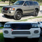 2000-2004Â  Mitsubishi Montero Sport Unpainted Vertical Hood Grille ABS