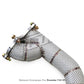 High Flow Exhaust Downpipe for Porsche Cayman 718 GT4 RS 4.0L 2022-2025 Catless