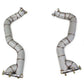 High Flow Exhaust Downpipe for Porsche Cayman 718 GT4 RS 4.0L 2022-2025 Catless