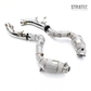 Custom 300 Cell Catted Downpipe Header System for Mercedes‑Benz E63 E63S AMG GT C 4.0TT