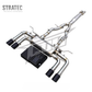 Valved Stainless Steel Catback Exhaust System for Jaguar F‑TYPE V8 5.0T