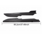 Dry Carbon Fiber Side Skirts Extension Panel for Chevrolet Corvette C8