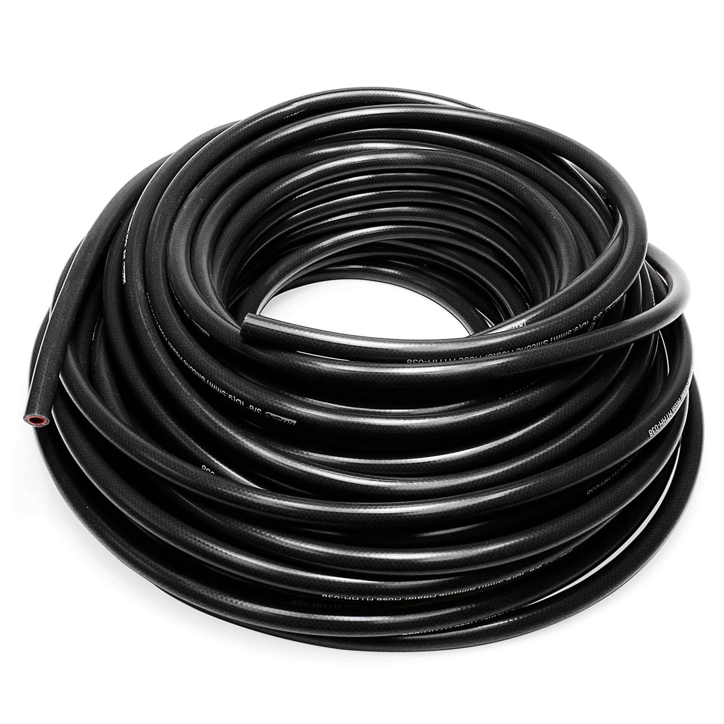 HPS High Temp 7/8" ID (22mm) Reinforced Silicone Heater Hose Black - 50F
