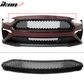 2018-2023 Ford Mustang Mesh Style Black Upper Grille ABS Plastic