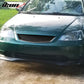 2001-2003 Honda Civic 2Dr 4Dr T-R Black Front Hood Grille Grill ABS