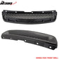 Fits Honda Civic 96-98 2 SIR Front Rear Bumper Lip + T-R Front Grille