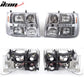 1999-2006 Chevy Silverado Suburban Tahoe Head Light & Reflector &Grill