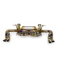 Titanium True F1 Valved Exhaust System for Audi R8 2008–15 Type 42