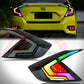 HRS 2016-21 Honda Civic 10th Gen Sedan LED Tail Lights V2 - RGB