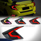 HRS 2016-21 Honda Civic 10th Gen Sedan LED Tail Lights V2 - RGB